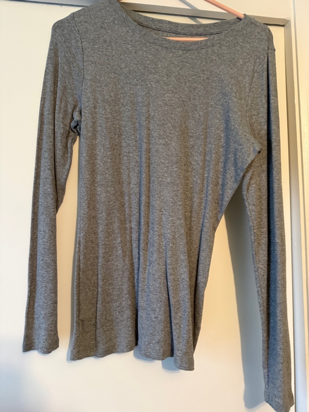 Time and Tru Gray Long Sleeve Tee